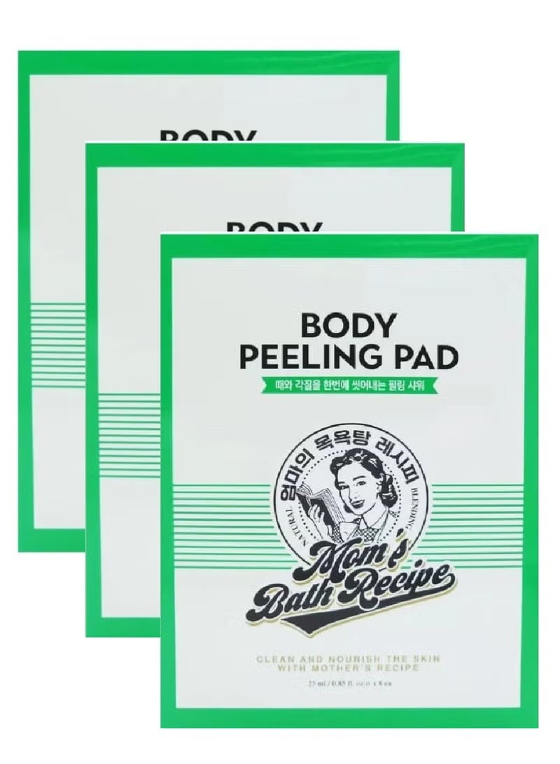 Mom's Bath Body Peeling Pad Trouble Care Clean And Nourish The Skin With Mother S Recipe Korean Loofah Green